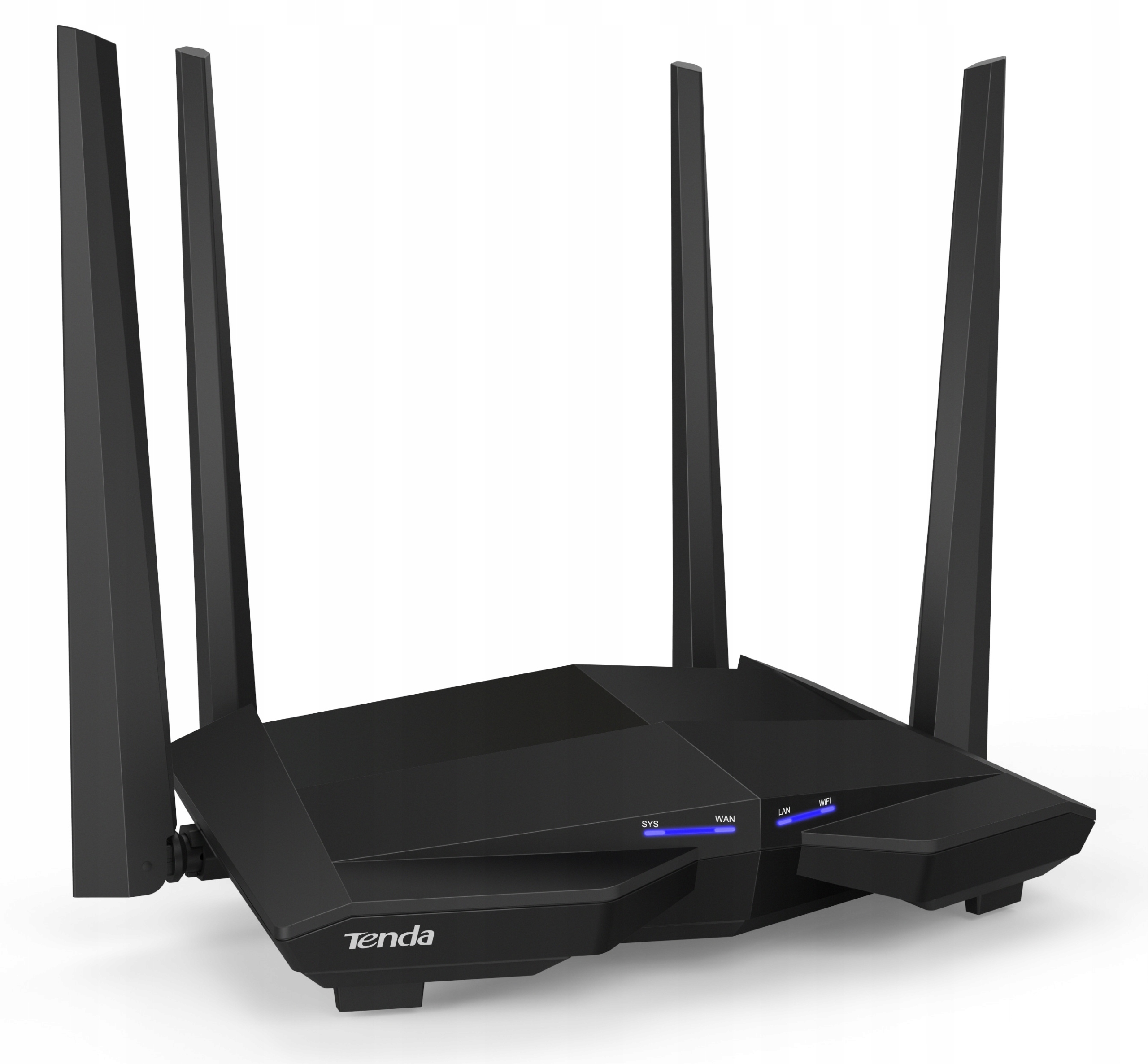 Router Tenda AC10 802.11ac (Wi-Fi 5) + Patchcord U/UTP 5e Netrack RJ45 / RJ45 0,5 m sivý
